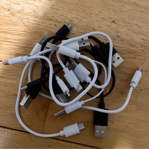 9 Type C USB Cables 3 - 6 in - Picture 1 of 2